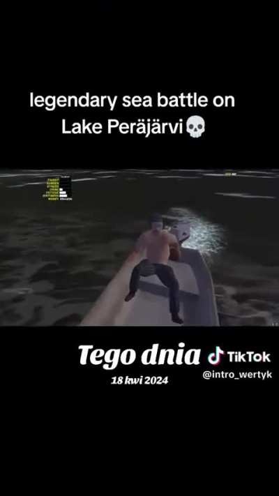 leggendary sea battle on Lake Peräjärvi