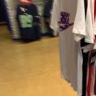 Guy in Foot Locker embarrasses thief who broke into his car and is wearing all the stuff he stole