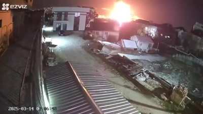 Footage claimed to show the first use of the new long range missile 