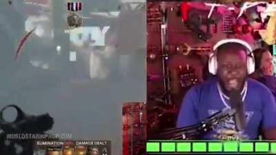 T Pain wiping out a team full of racist , incel cod players by himself