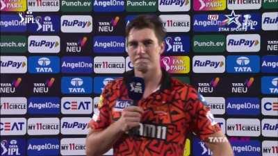 Why did Pat Cummins stare like that?