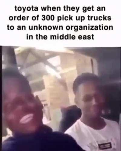 Must be using them to progress their country