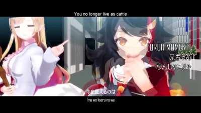 Hololive.... but it's an action drama anime