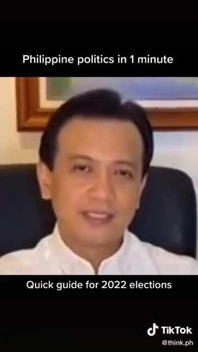 Philippine politics in 1 minute