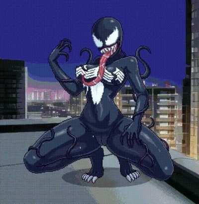 She-venom (waifupixelart)