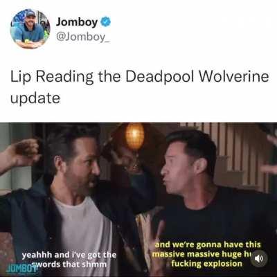 Some impressive lip reading, I think he may have actually cracked it