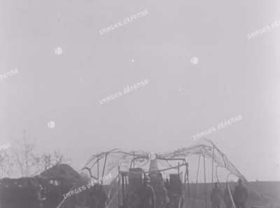 French artillery in action (May 1940). 