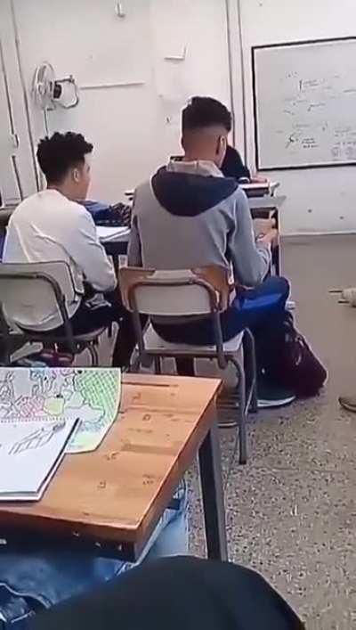 Te pones como loco profe