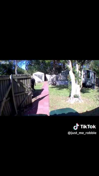 Man trespasses to get his crashed drone 