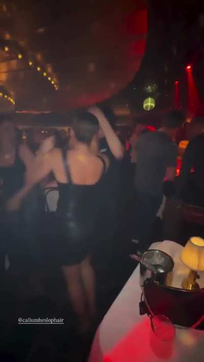 Leather dress dancing - Insta story 01/11/25