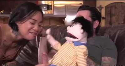 A good day for the puppet