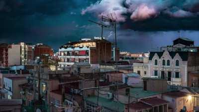 You guys see that storm tonight?