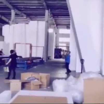 Something very cartoonish about this