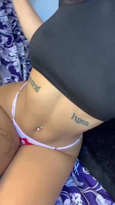 How long would your tongue last inside my pussy?