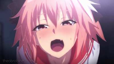 Sleepy Raikou Giving Astolfo A Titjob