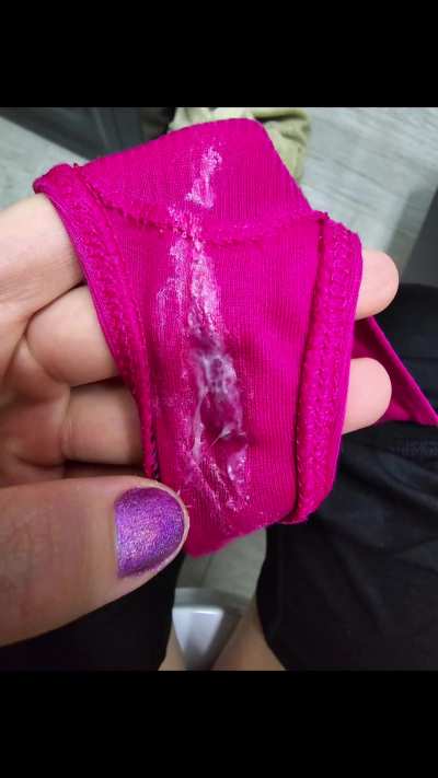 Always wet panties.. I destroyed many pairs but always lick them clean