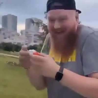 Just a simple Fistbump . Not all bearded guy are hard to please . So happy !