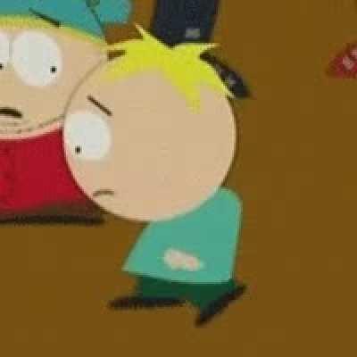 Dancing Butters to brighten everyone's day up.