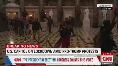 Magats in school trip field in the Capitol