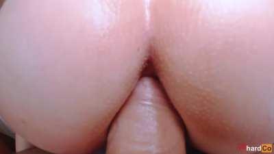 Getting my big booty fucked hard & gaping in doggy