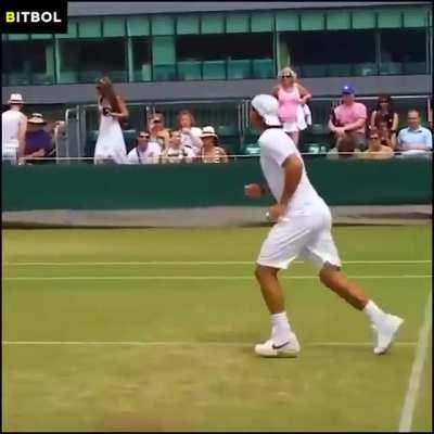 Nadal’s football skills