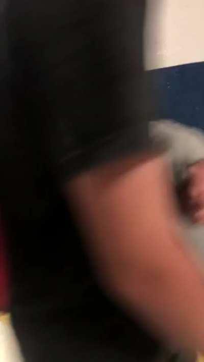 School fight at the middle school today .