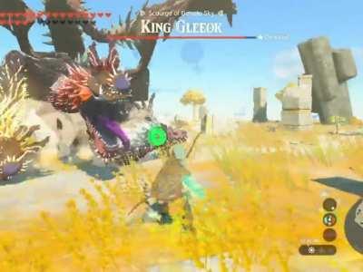 I have a new hobby, the Gleeok toss