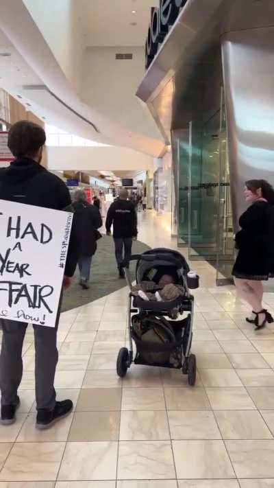 Husband had 2-year affair with another woman while his wife was pregnant. Hell hath no fury...