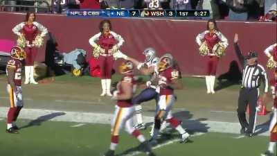[Highlight] Gronkowski plows through Washington tacklers (2011)
