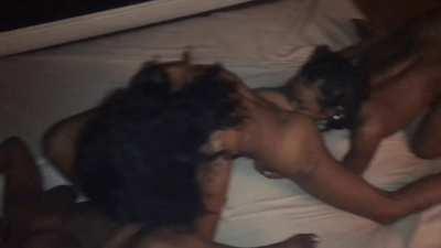 Ass Eating Ebony Lesbian Lesbians Licking Orgy Pussy Eating Swingers Porn GIF by goldencouple22