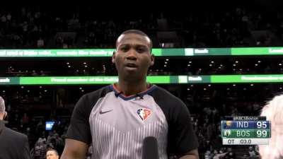 [Highlight] Ref gets the Celtics hopes up with the challenge and then crushes them