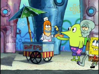 Episode 33 Season 5 The two faces of Squidward 