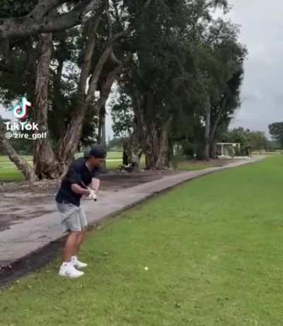 Now it's a water obstacle