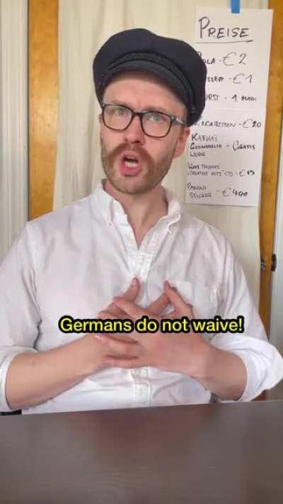 Americans shopping in Germany