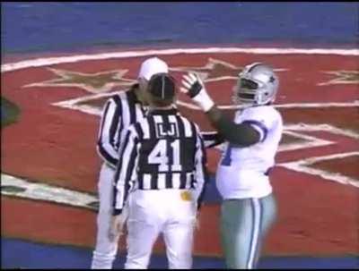 When u slowdown to celebrate before u reach the endzone