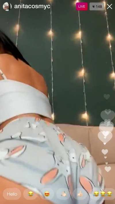 LIVE IG - Curious on how many of you would actually cum in her🎁