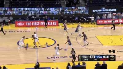 [Highlight] Luka floats it in at the Buzzer to end the half up 33