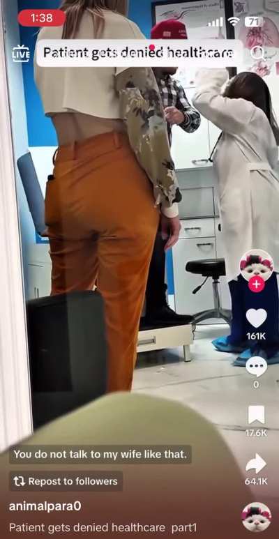 Doctor denies MAGA man healthcare