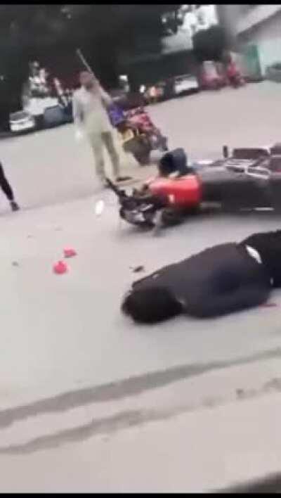 Almost made it into the ground.