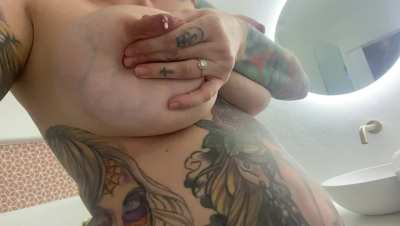 Looking for some help washing these big milky boobs...