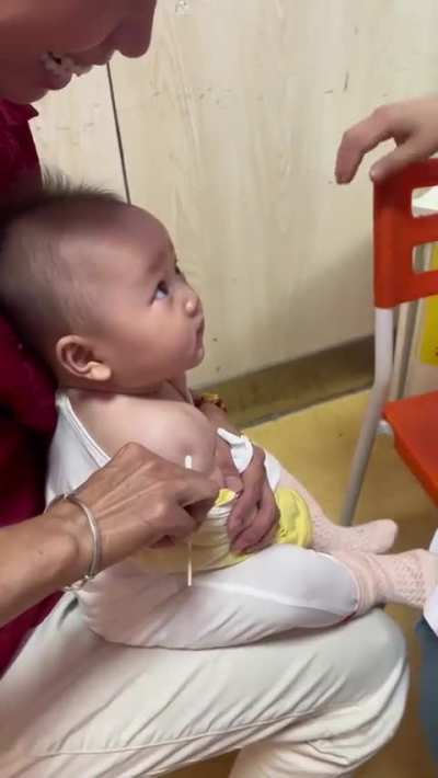 The problem was handed over to his mother.