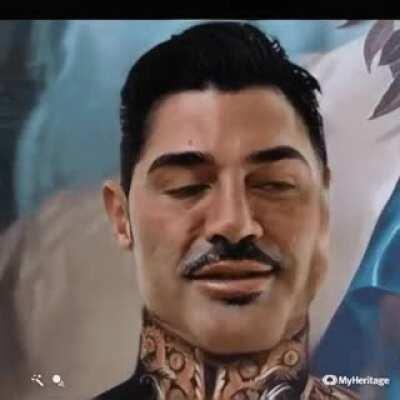 Deep Fake My Heritage del Comandante Fort