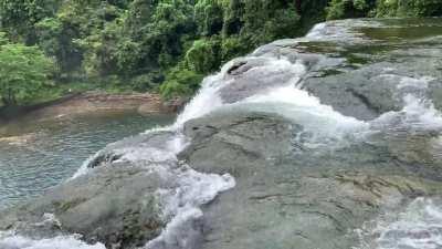 View from the Second Level of Tinuy-An Falls (Surigao del Sur)