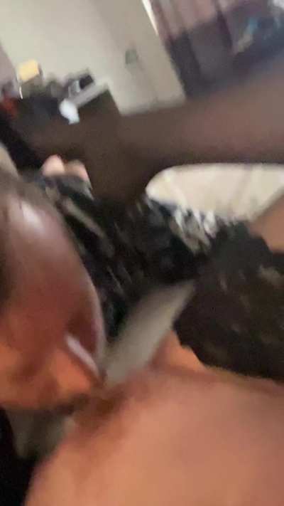 Eat Mommy's hairy pussy like a good boy...