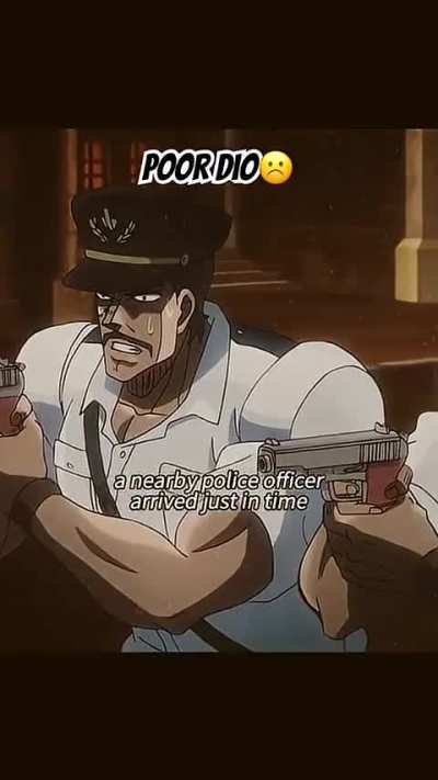 A white tear ran down my leg 🥹✌🏼poor dio