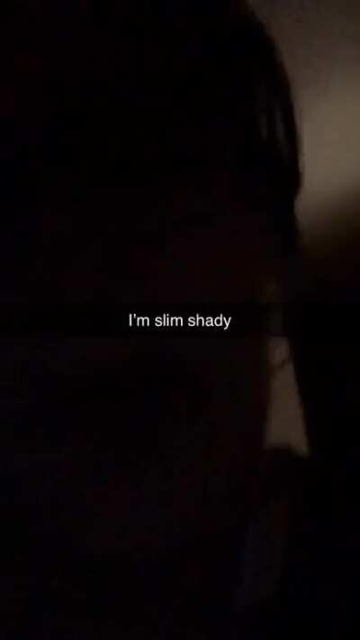 What it actually sounds like when im mouthing the words to rap god