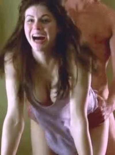 Alexandra Daddario Doggy (gif)