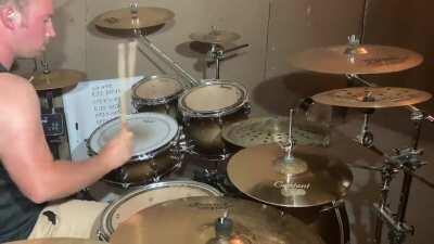 Original sin- Therapy drum cover. Not the cleanest example as I was so hungover today lol, let me know what you think 😎