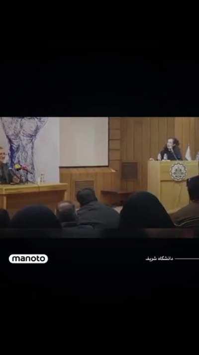 Sharif student without hijab to Tehran mayor 