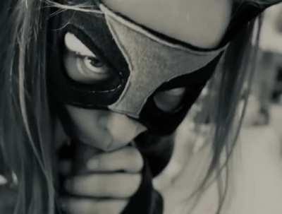 Teasing him with my eyes